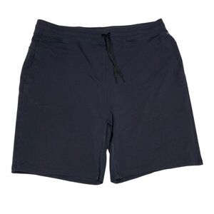 Tommy John Dark Navy Sweat Shorts Elastic Waistband